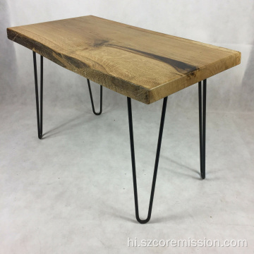 DIY आउटडोर गढ़ा आयरन कॉफी टेबल पैर